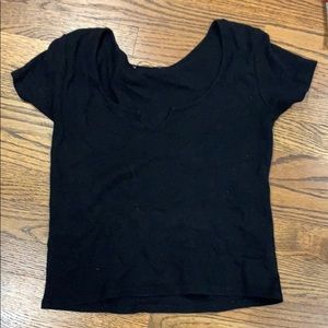 Black tee